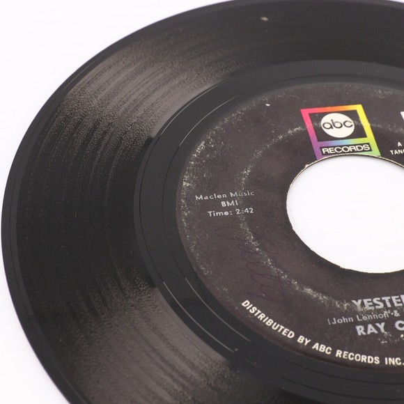 Ray Charles – Yesterday / Never Had Enough Of Nothing Yet 45 rpm Vinyl 7" Record - Picture 5 of 10